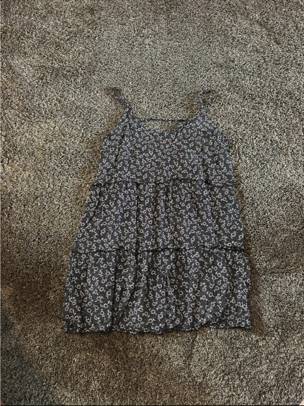 Daytrip Black Floral Mini Dress